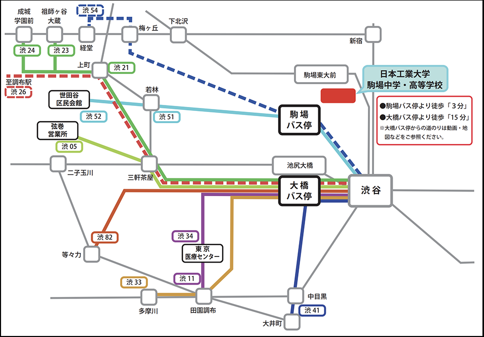 バス路線図